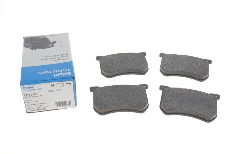 Передние тормозные колодки delphi LP2507