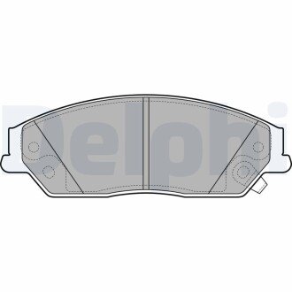 Передние тормозные колодки delphi LP2714 на Тойота Камри 50