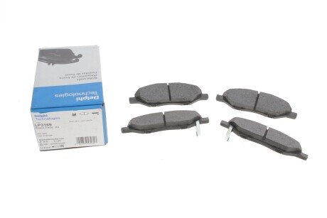 Передние тормозные колодки delphi LP3169