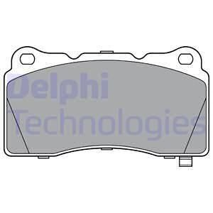 Передние тормозные колодки delphi LP3362