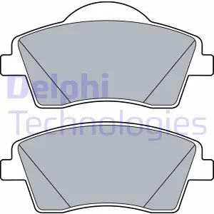 Передние тормозные колодки delphi LP3528