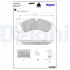 Передние тормозные колодки delphi LP3545LC