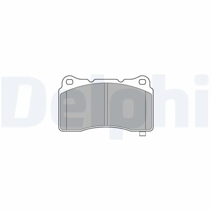 Передні тормозні (гальмівні) колодки Delphi LP3575 (фото 1)