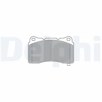 Передні тормозні (гальмівні) колодки Delphi LP3575