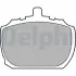Передні тормозні (гальмівні) колодки Delphi LP45 (фото 1)