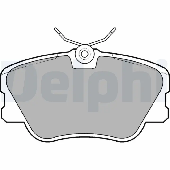 Передние тормозные колодки delphi LP499