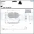 Передние тормозные колодки delphi LP5046EV