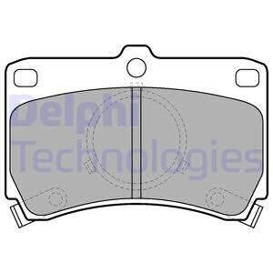 Передние тормозные колодки delphi LP531