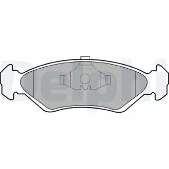 Передние тормозные колодки delphi LP591