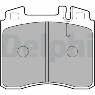 Передние тормозные колодки delphi LP842