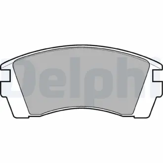 Передние тормозные колодки delphi LP952