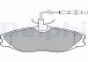 Передні тормозні (гальмівні) колодки delphi LP986