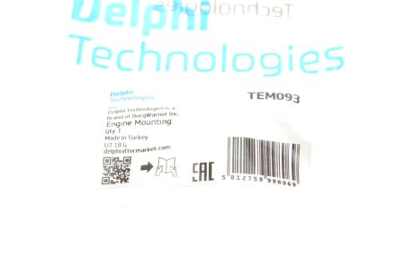 Подушка (опора) двигателя delphi TEM093