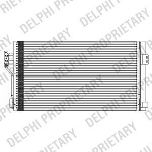 Радіатор кондиционера, 2.2CDI 03-07 (665x390x160) delphi TSP0225611