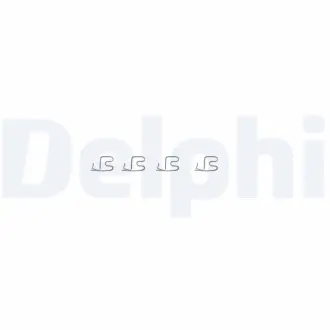 Ремкомплект гальмiвних колодок delphi LX0314