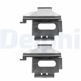 Ремкомплект гальмiвних колодок delphi LX0369