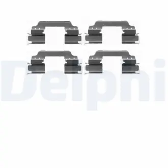 Ремкомплект гальмiвних колодок Delphi LX0425