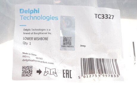 Рычаг передней подвески delphi TC3327