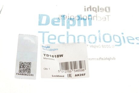 Сайлентблок переднего рычага delphi TD1818W