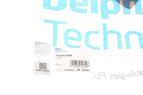 Сайлентблок переднего рычага delphi TD1870W