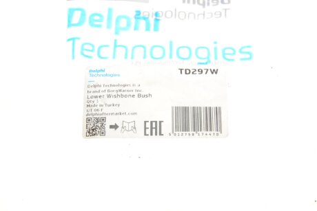 Сайлентблок переднього важеля delphi TD297W