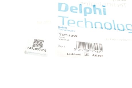 Сайлентблок переднего рычага delphi TD312W