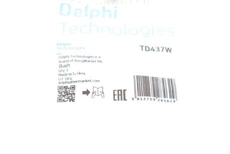 Сайлентблок переднего рычага delphi TD437W