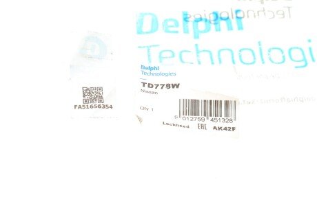 Сайлентблок переднего рычага delphi TD778W