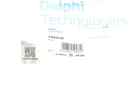 Сайлентблок переднього важеля delphi TD897W