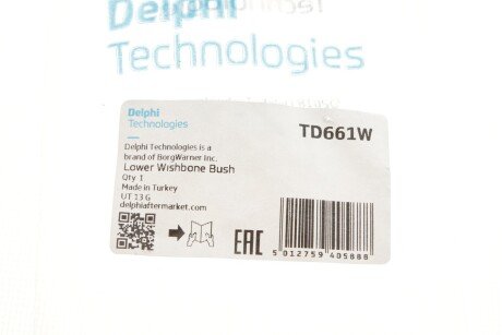 Сайлентблок переднього важеля delphi TD661W