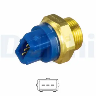 Термовимикач вентилятора радiатора Delphi TS10486