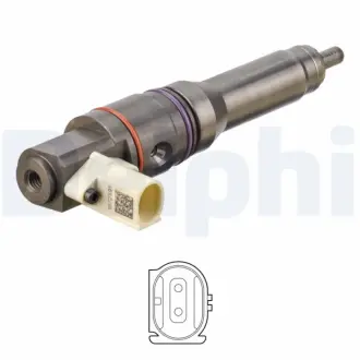 Топливная форсунка delphi BEBJ1D0000312B1