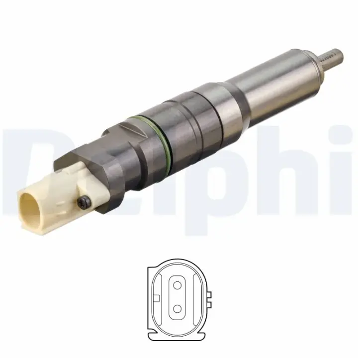 Топливная форсунка delphi BEBJ1D0110412B1