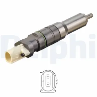 Топливная форсунка delphi BEBJ1D0110412B1