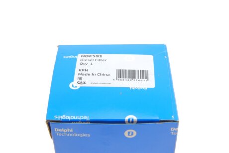 Топливный фильтр delphi HDF591