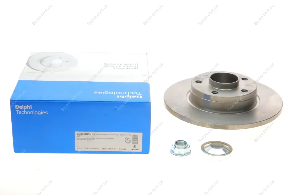 Тормозной диск delphi BG9031RS