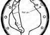 Колодки ручного (стоячого) тормоза delphi LS1292