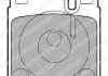 Тормозні (гальмівні) колодки delphi LP841