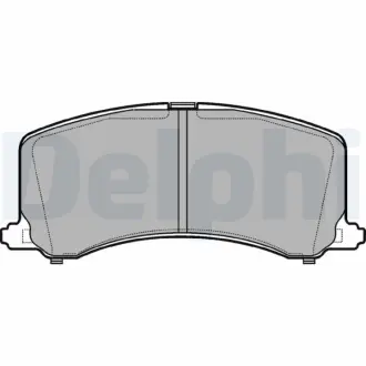 Тормозні (гальмівні) колодки Delphi LP1014