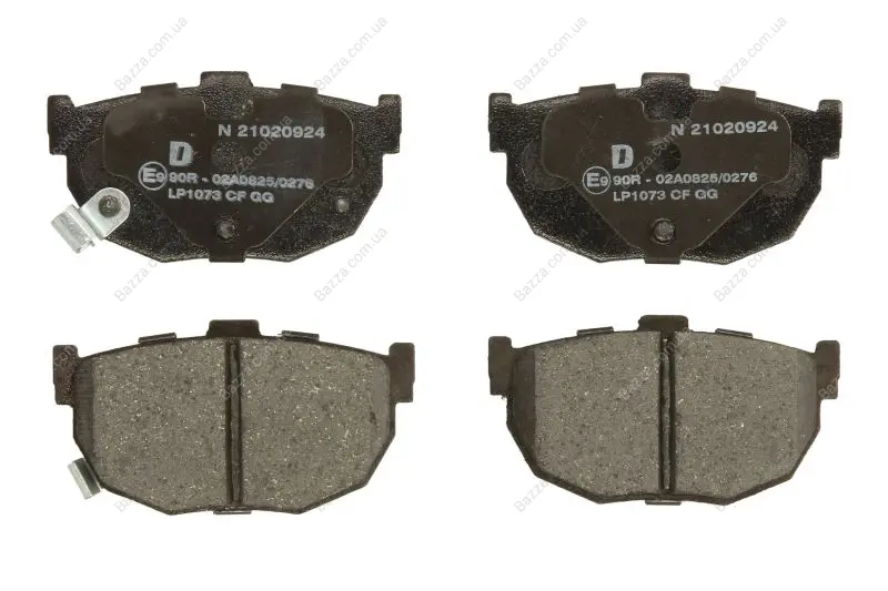 Тормозные колодки delphi LP1073