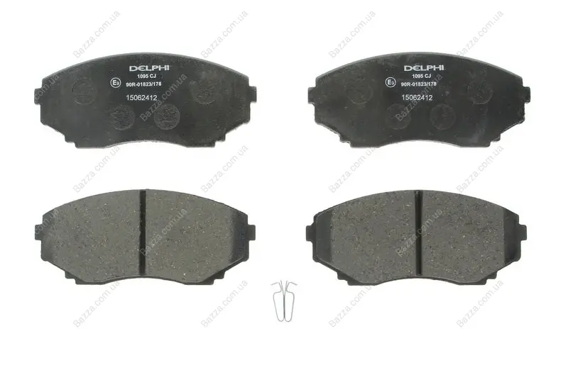 Тормозные колодки delphi LP1095