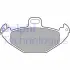 Тормозные колодки delphi LP1252