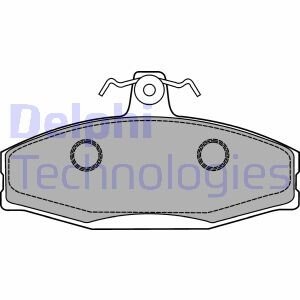 Тормозні (гальмівні) колодки delphi LP1429