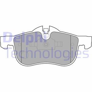 Тормозні (гальмівні) колодки delphi LP1521