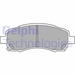 Тормозні (гальмівні) колодки Delphi LP1545