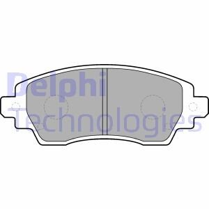 Тормозные колодки delphi LP1560