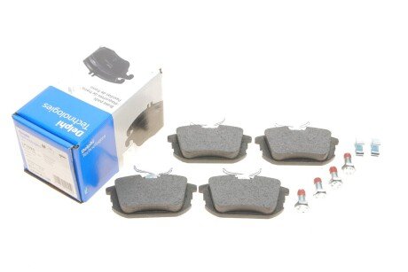 Тормозні (гальмівні) колодки delphi LP1593