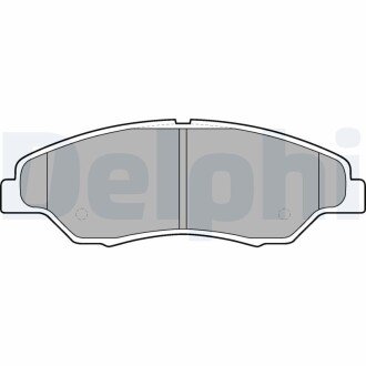 Тормозные колодки delphi ""LP1634" на Киа Retona