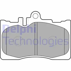 Тормозные колодки delphi LP1689