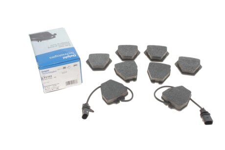 Тормозные колодки delphi LP1703